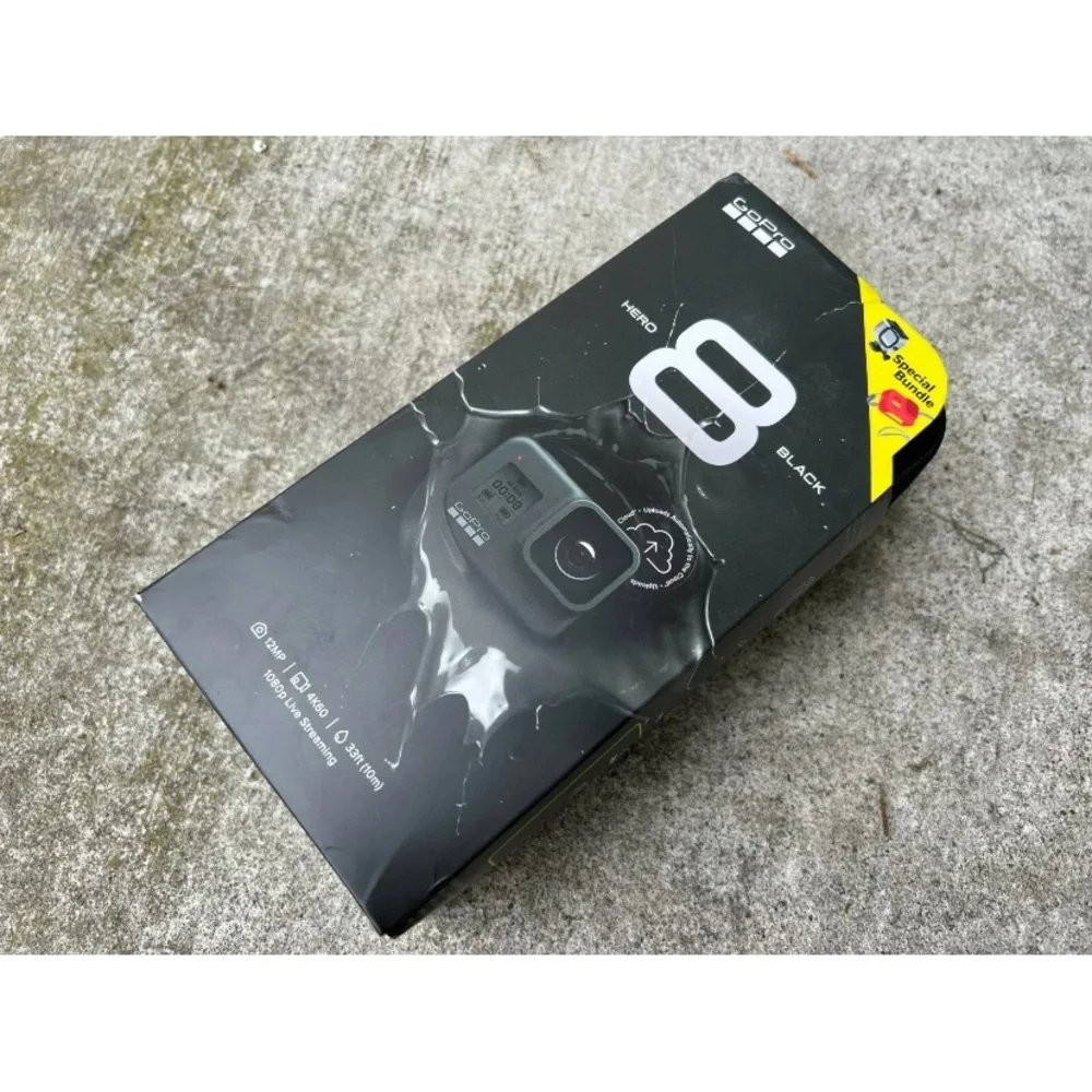 GoPro HERO8 Black TouchScreen 4K Action Camera Waterproof SPECIAL BUNDLE